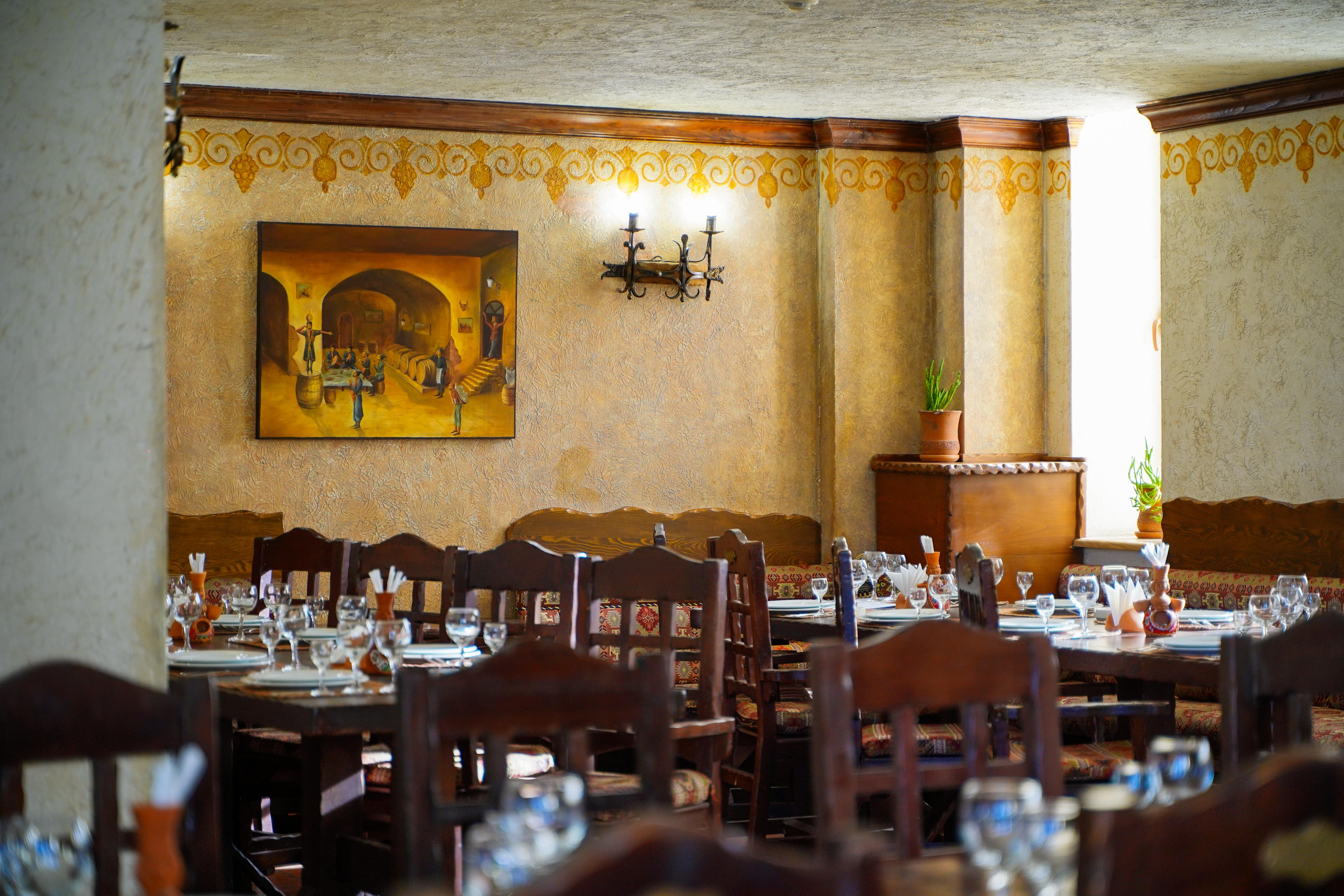 Caucasus Hotel Kasagh Dış mekan fotoğraf Restaurant in Tbilisi