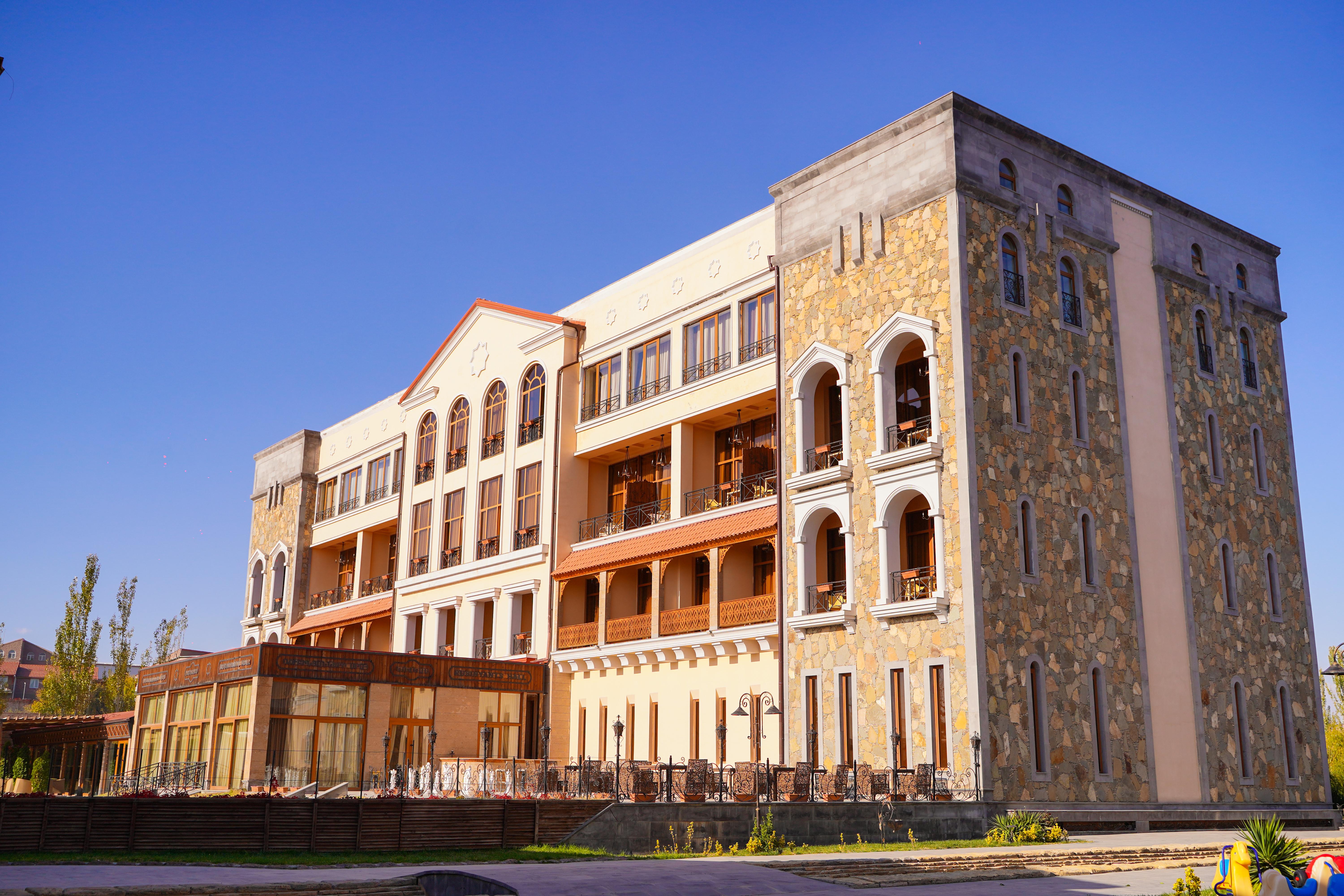 Caucasus Hotel Kasagh Dış mekan fotoğraf The hotel