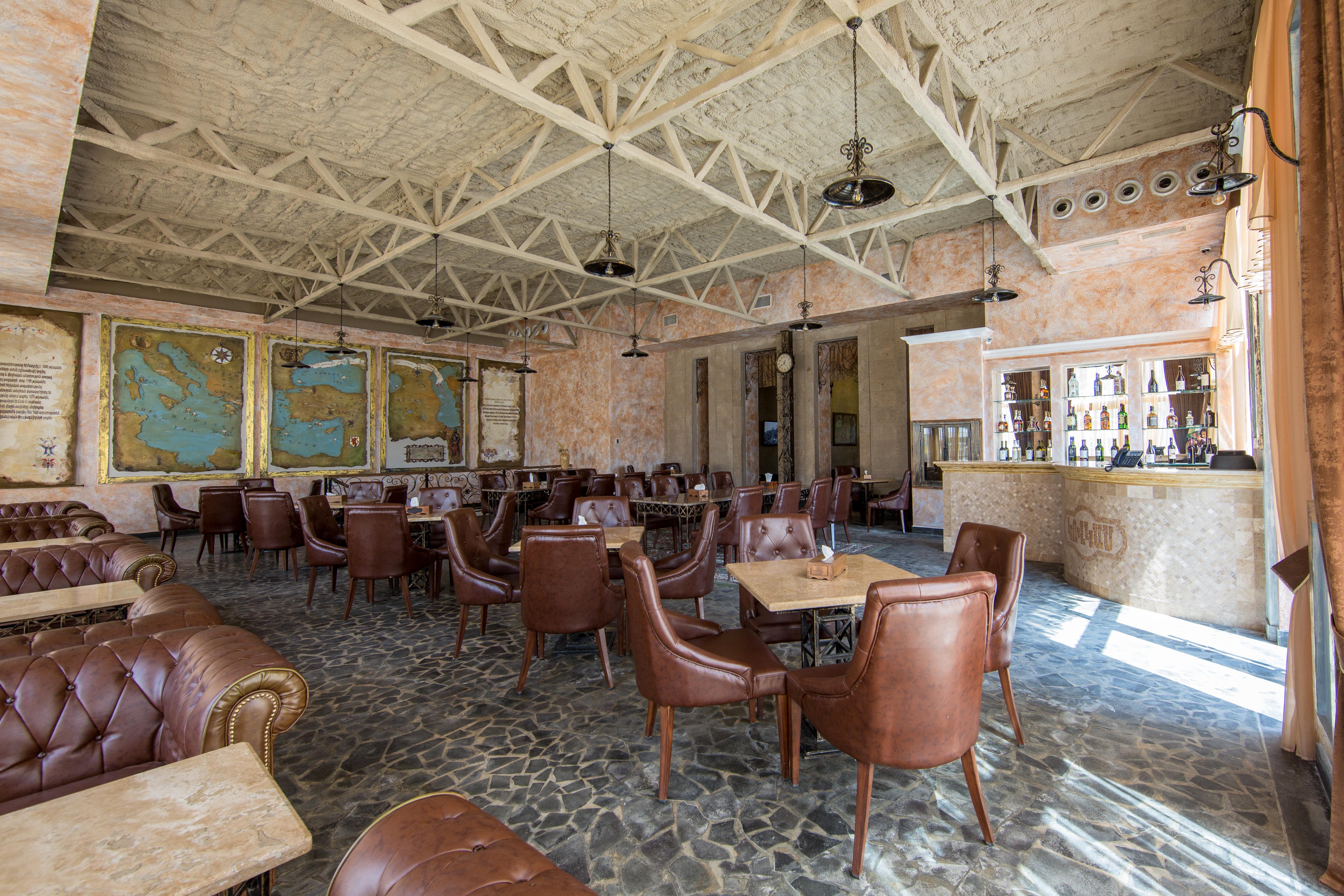 Caucasus Hotel Kasagh Dış mekan fotoğraf The interior of the restaurant